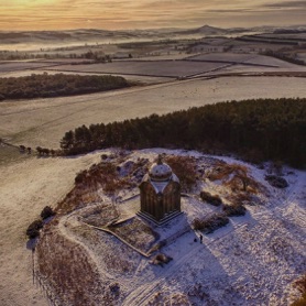 A moody view on a winters day. 
&copy;www.BorderArchaeology.co.uk